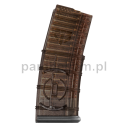 Elite Tactical - Magazynek z łącznikiem 30 nab. AR-15, kolor: przezroczysty przydymiony (ETS Mag AR-15 ETS-SMK-AR15-30CG2)