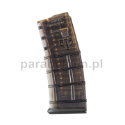 Elite Tactical - Magazynek 30 nab. AR-15, kolor: przezroczysty przydymiony (ETS Mag AR-15 ETS-SMK-AR15-30G2)