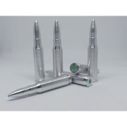 ZBIJAK - Łuska kal. 308 Win/7,62x51mm Alu Monolit, atrapa naboju bez prochu i spłonki (Zbijak 308 Win Alu Mon)