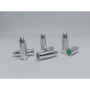 ZBIJAK - Łuska kal. 25 ACP/6,35 Browning Alu Monolit, atrapa naboju bez prochu i spłonki (Zbijak 25 ACP/6,35 Br Alu Mon)