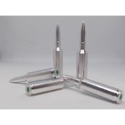 ZBIJAK - Łuska ALU kal. 6,5 Creedmoor, atrapa naboju bez prochu i spłonki (Zbijak 6,5 CR Alu Monolit)
