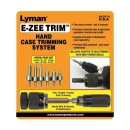 Lyman - E-ZEE TRIM HANGUN SET, zestaw do ręcznego skracania łusek pistoletowych z pilotami (Lyman 7821892)