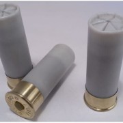 ZBIJAK - Łuska kal. 12 GA nabój treningowy do strzelby, pompki, atrapa naboju bez prochu i spłonki (Zbijak 12 GA MOS)