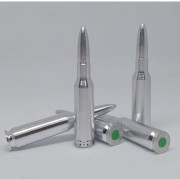 ZBIJAK - Łuska ALU kal. 5,45x39mm, atrapa naboju bez prochu i spłonki (Zbijak 5,45x39 Rus Alu Monolit)