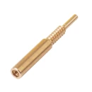 ŁUSZCZEK - Adapter kulowy filcu dla kal. 5,6-9,3mm, końcówka mosiężna przykręcana do wyciora broni o lufach gwintowanych (Łuszczek 3-001)