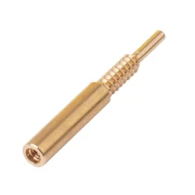 ŁUSZCZEK - Adapter kulowy filcu dla kal. 5,6-9,3mm, końcówka mosiężna przykręcana do wyciora broni o lufach gwintowanych (Łuszczek 3-001)