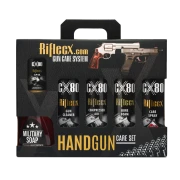 RifleCX - HandGun Set kompletny zestaw środków i smarow do konserwacji pistoletów, rewolwerów (Riflecx Broń Krótka)