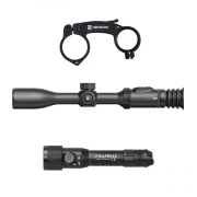 HikMicro - Celownik noktowizyjny noktowizor HIKMICRO Alpex PRO z uchwytem pod IR + iluminator laserowy X-hog Pro v2 940/850 nm (Hik Nokto 548-321)
