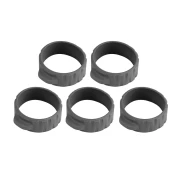 Strike Industries - Opaski elastyczne Bang Band Mini SI-BANGBAND-34MM-BK, 5 szt., kolor: czarny (StrikeInd 36223)