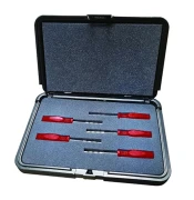 FORSTER - Neck Tension Gage KIT zestaw sprawdzianów .224, .243., .264, .284, .308. i .338" wewnętrznej średnicy szyjki elaborowanej łuski nabojowej (Forster FORNTG-KIT)