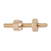ŁUSZCZEK - Adapter śrutowy filcu dla kal. 20/16/12GA (oraz kal. .50"/12,7mm), końcówka mosiężna przykręcana do wyciora broni śrutowej/gładkolufowej (Łuszczek 3-002)