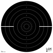 Tarcze - Psz MINI Pneumatyk do pistoletu szybkostrzelnego przeskalowana na 10m, karton 200g, op. 100 szt. (L_220x220mm T06001F_MINI)