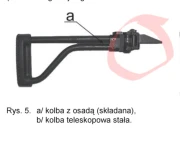 FBŁR - Wkręt osady kolby rurowej składanej do karabinka BERYL (FBŁR 331-00-005-002)