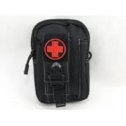 MED - Apteczka taktyczna AT-1 z wyposażeniem medycznym, kolor: czarny (MED Apteczka AT-1)