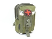 MED - Apteczka taktyczna AT-1 z wyposażeniem medycznym, kolor: oliwka (MED Apteczka AT-1)