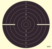 Tarcze - Psz-25m Olimpijka, pistolet szybkostrzelny 25m, papier 90g, op. 50 szt. (R_550x520mm)