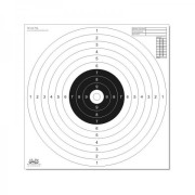 Tarcze - TS-2 MOD KCZ 300m z białym środkiem, papier 90g, op. 50 szt. (L_520x520mm T03004)