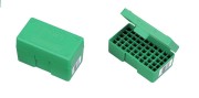 RCBS - Pudełko na amunicję karabinową Small (np. 17Rem, 223Rem), poj. 50 szt., zielone (RCBS 86901)