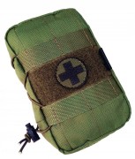 MED - Apteczka AT-5-E taktyczna wojskowa z wyposażeniem medycznym, kolor oliwka (MED AT-5-E Oliv)