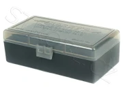 BERRYS - Pudełko na amunicję kal. 44 Mag, 45 Long Colt, poj. 50 szt., kolor: szary przydymiony (BE-407-Smoke)