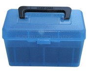 MTM - Pudełko na amunicję kal. 300 WinMag, poj. 50 szt. niebieskie (MTM H50-R-MAG-24)
