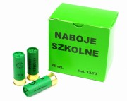 ZBIJAK - Łuska kal. 12 GA nabój treningowo-szkolny FAM PIONKI do strzelby, pompki, atrapa naboju bez prochu i spłonki (FAM PIONKI 12 GA 28512)