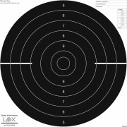 Tarcze - Psz-25m, pistolet szybkostrzelny 25m, papier 90g, op. 50 szt. (L_500x500mm T06001_PAPIER)