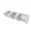 MP - MHS zestaw uchwytów magnetycznych na 1 pistolet i 2 magazynki, kolor: szary (MP MagneticHolderSystem)