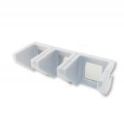 MP - MHS zestaw uchwytów magnetycznych na 1 pistolet i 2 magazynki, kolor: szary (MP MagneticHolderSystem)