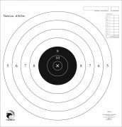 Tarcze - F-CLASS do karabinu optyka 450m, papier 90g, op. 25 szt. (L_520x540mm, T03012)