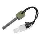 MFH - Krzesiwo Max-Fuchs Army wojskowe stalowo-magnezowe, pręt z blaszką gotowy do użycia w terenie 27103 (MFH 082-039)