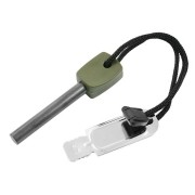 MFH - Krzesiwo Max-Fuchs Army wojskowe stalowo-magnezowe, pręt z blaszką gotowy do użycia w terenie 27103 (MFH 082-039)