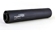 HUBSTER - Moderator dźwięku X-50 PXTRM przykręcany na zewnętrzny gwint lufy, nachodzi na lufę 8cm (HUB X-50 8cm)